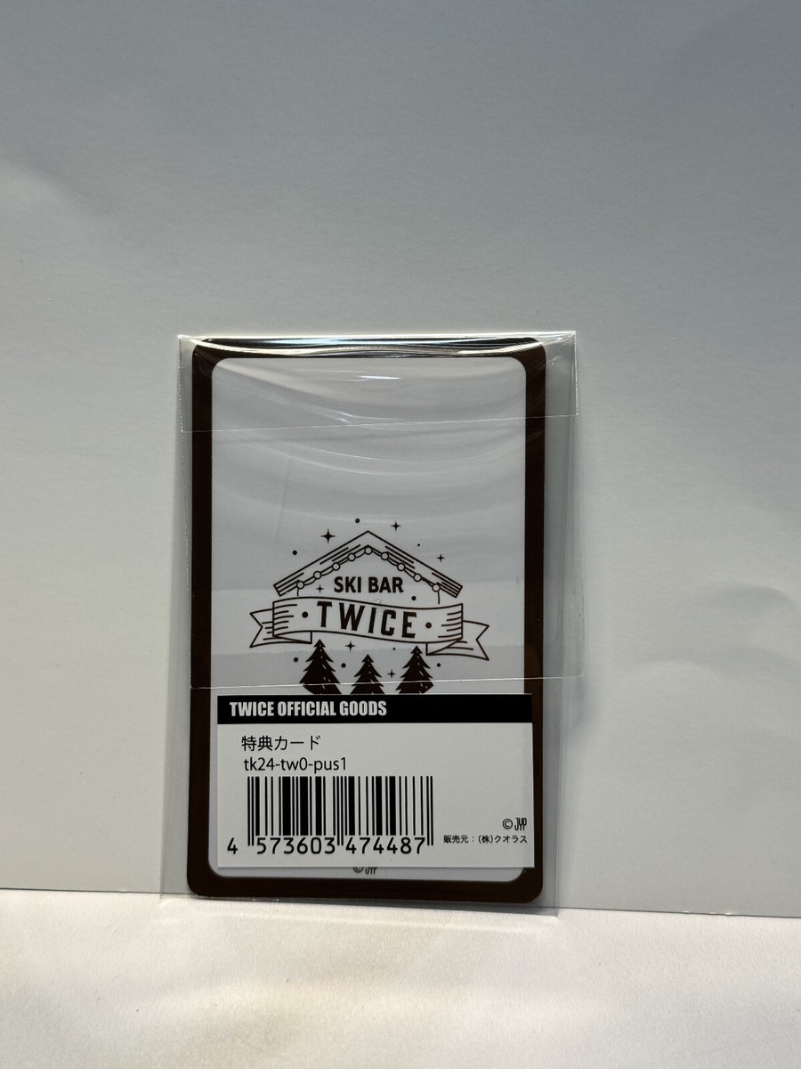 Twice Ski Bar Photocards - Special Edition - Once Collectible