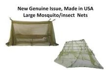 Net Insect Bar Mosquito USA Military USMC f/ Cot Tent Camping Hunting Blind Camo