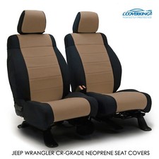 2013 Jeep Wrangler Jk Genuine Neoprene Tan Seat Covers By Coverking
