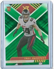 Troy Andersen 2022 XR Green 4/5 RC Anderson Rookie Montana State Atlanta Falcons