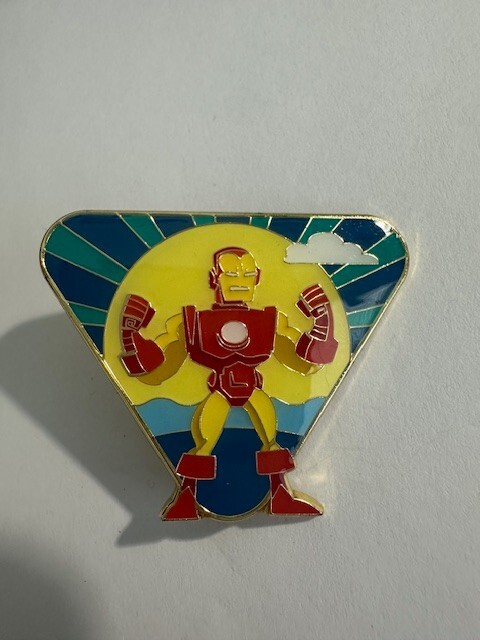 Rare Marvel Disney Loungefly Iron Man Summertime Heroes Pin (E1