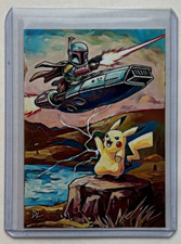Boba Fett VS. Pikachu Limited Artist Signed T...