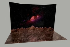 Custom Display Cosmic Battleground Marvel DC SciFi Action Figures Free Shipping