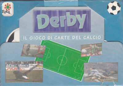 EPTA Srl - DERBY - Das Kartenspiel des Fußballs - Einzeldeck - DEU 1999 RAR