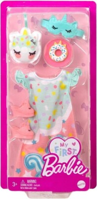 Barbie Clothes, Fashion Pack for Preschool Dolls Pajamas Slippers  UK