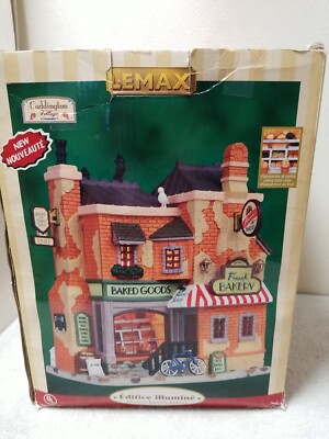 Crafting Lemax Village Pierre's French Bakery Illuminated project missing parts
