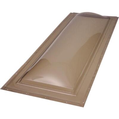 SUN-TEK Skylight Fixed Self Flashing Polycarbonate Double Dome Tinted Glass