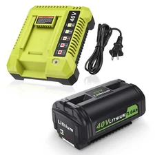 40V 7.0Ah Replacement Battery + Charger For Ryobi 40V Battery OP4026 OP40601