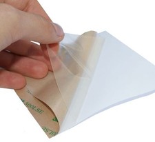 Clear 3M 300LSE DOUBLE SIDED PADS, sticky acrylic ADHESIVE tape, 0.17mm thick