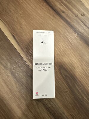 Detox Hair Serum by The Lifestyle Co. Scalp Treatment Vegan NIB 1.69oz 