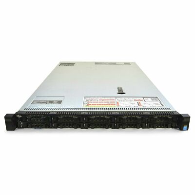 Dell PowerEdge R630 10-Bay Dual Xeon E5-2620v3 2.4Ghz 16GB H330 RAID 600GB HD