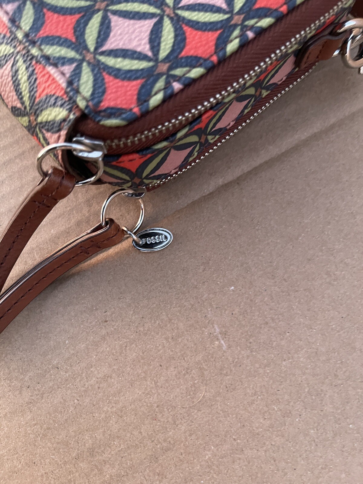 FOSSIL Sydney Organizer Crossbody PurseConvertibleBelt BagVGUC! eBay