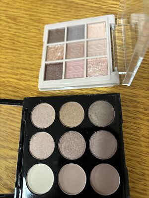 Eye Shadow Palette 18 Colors In Box Make Up Dikalu Pinks/Browns & Pink Glitter