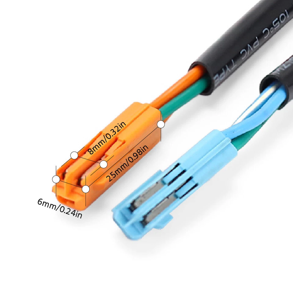 Turn Signal Adapter Plugs Connector Wire Cable For HONDA CRF250L CRF300L /Rally - Изображение 3 из 4