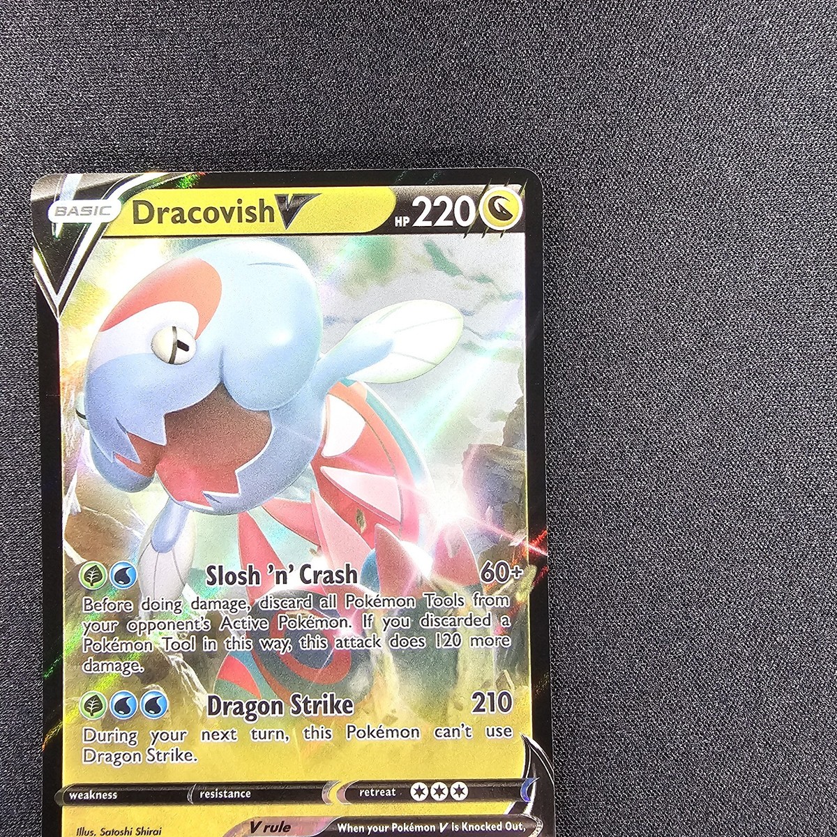 dracovish pokemon card value Amazon.com: Arctovish V - V - Dracozolt V - Ultra Rare Lot - Evolving Skies - Brilliant Star Evolves from null Type Dracovish V 114/172 Brilliant Stars
