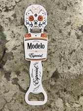 MODELO BEER STEEL BOTTLE OPENER BARTENDER SPEED BAR TOOL. Day Of The Dead