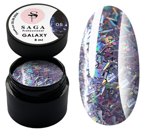 GEL Brillo Profesional SAGA GELAXY con Brillos Holográficos/Esmalte de Uñas Gel - Imagen 11 de 21