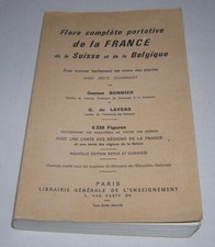 FLORE COMPLÈTE PORTATIVE DE LA FRANCE DE LA SUISSE ET DE LA BELGIQUE - 1977