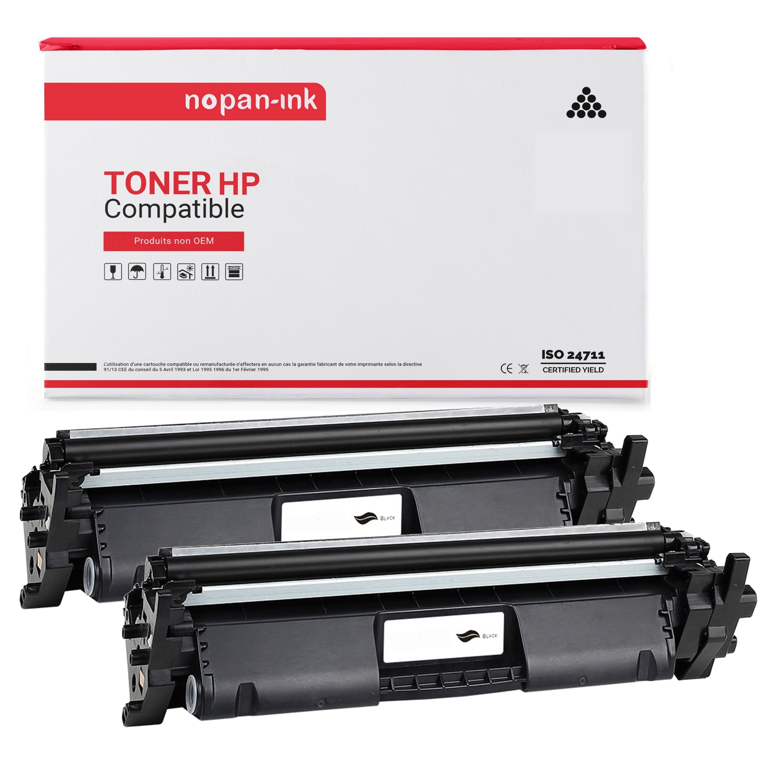Toner CF294A noir compatible HP x2 pour éviter les pannes d'impression