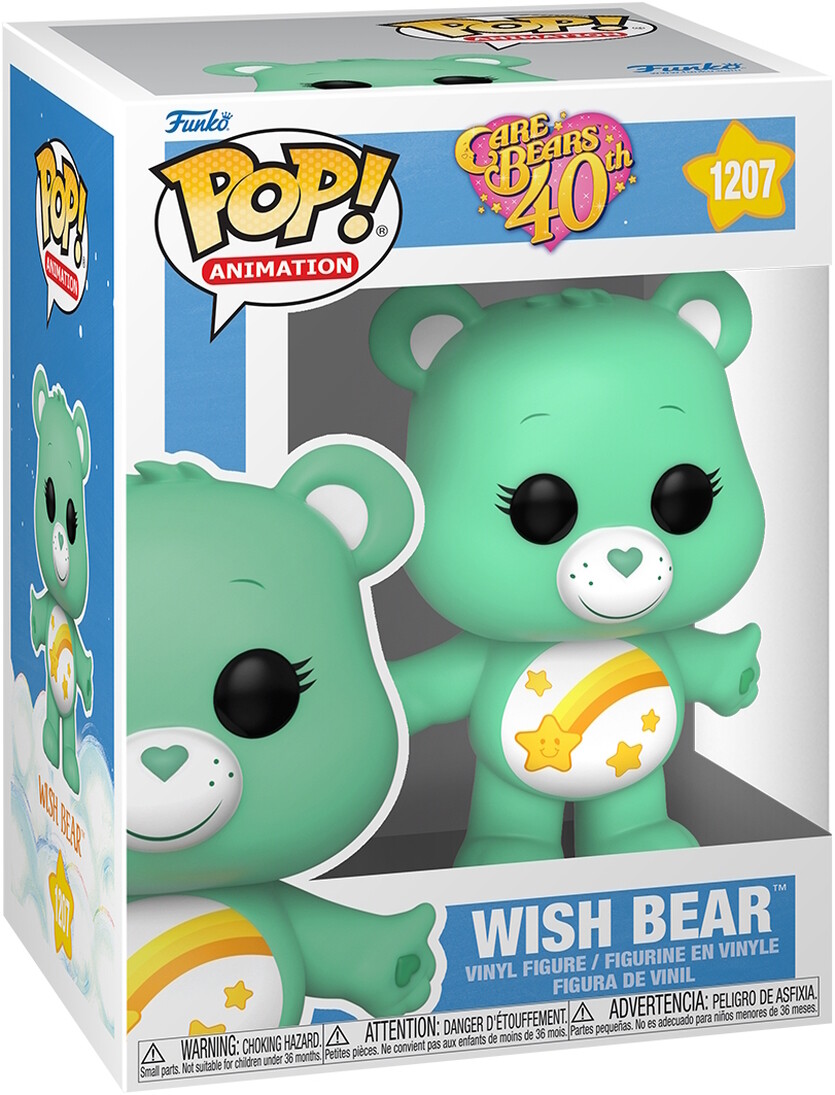 Wish Bear [Flocked] (Chase) - Funko Pop! Animation + Custodia Protettiva ToysDiva