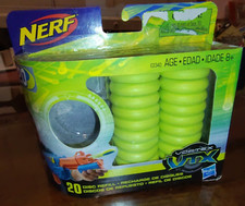 NERF Vortex VTX 20 Disc Rounds Refill Pack - Soar  Ricochet Hasbro