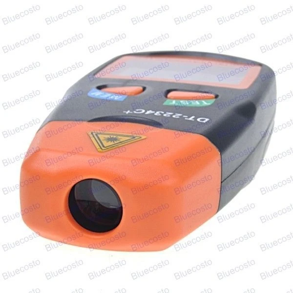 Tacómetro digital portátil Rpm Tach Motor Medidor de velocidad Láser Foto Tacómetro Sin contacto