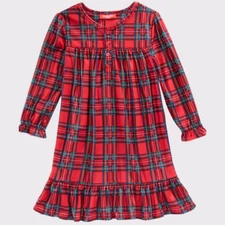 Family Pjs For kids Holiday Nightgown Color-Brinkley Plaid XL