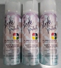 Pureology Style + Protect Soft Finish Hairspray Travel Size / 3 Pack