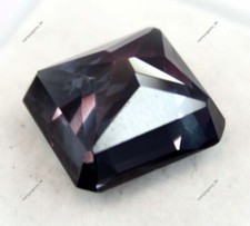 9 CT Natural Alexandrite Loose Gemstone Emerald Cut Color Changing Certified