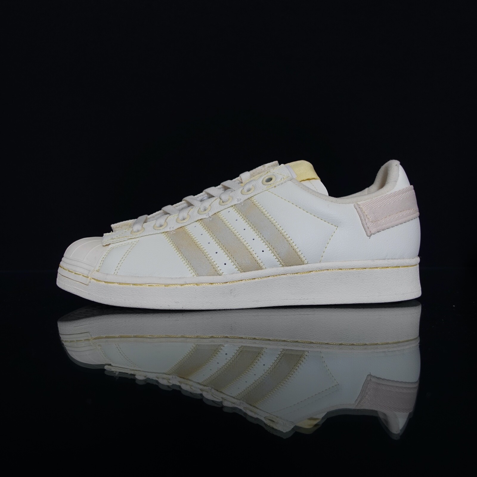 Повседневная обувь Adidas Superstar Parley для мужчин, размер 11,5, белые кроссовки #970