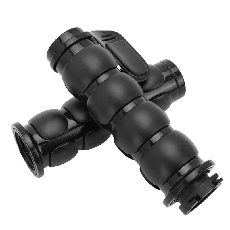 1" Black Motorcycle Handle Bar Hand Grips For Harley Davidson Road King Dyna HG - Image 4 of 4