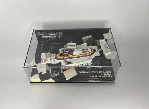 Minichamps Williams Fw07 Ram Racing K.Cogan Canadian Gp 1980 1/43 - Foto 2 di 6