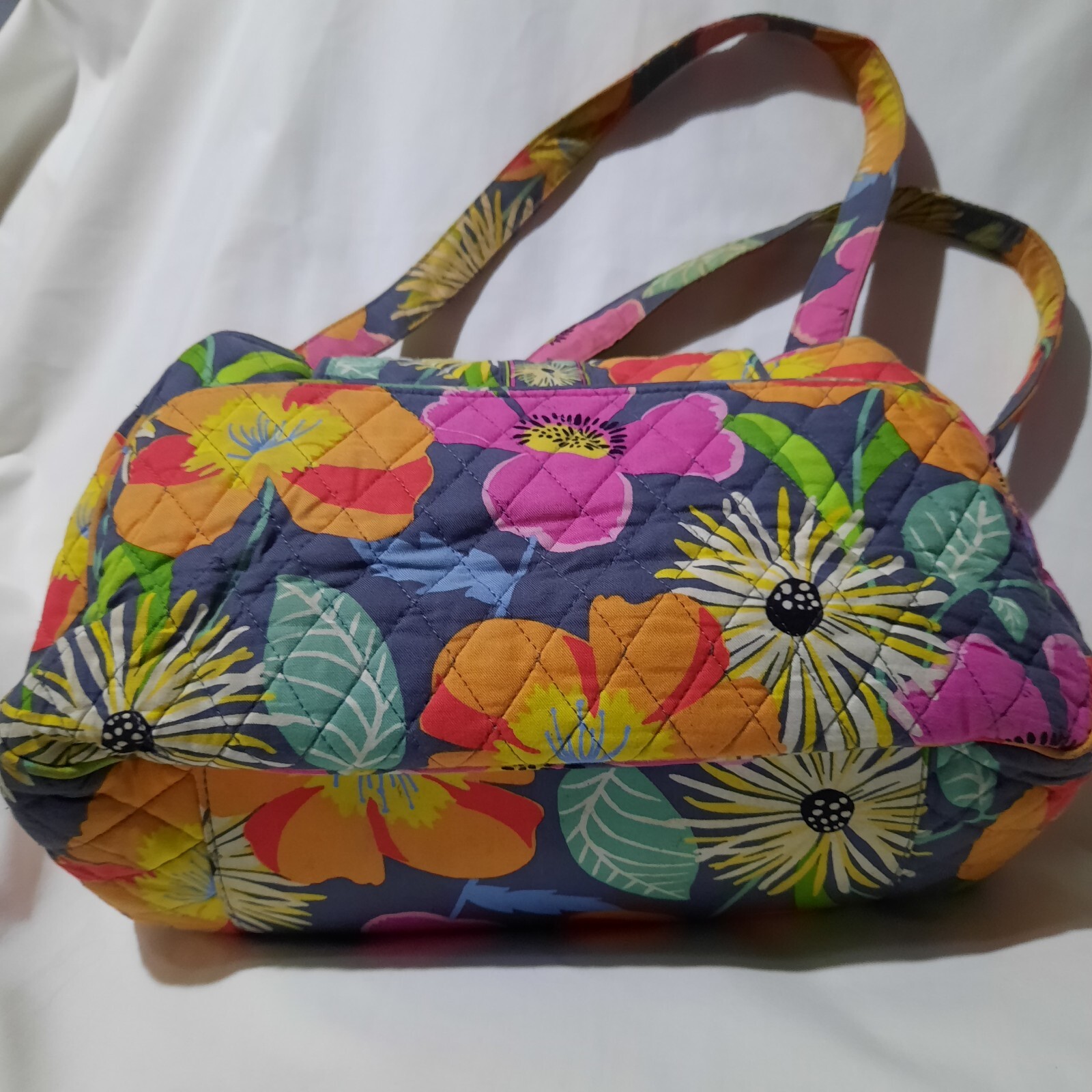 Vera Bradley Jazzy Blooms Diaper Backpack Vera Bradley Campus Backpack - Bloom Bloom – Lenny main image 3
