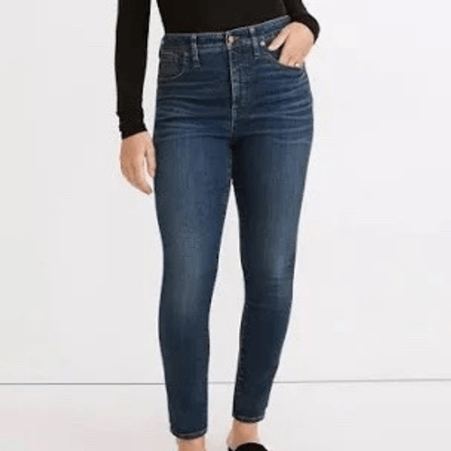 Madewell sustainable high rise normcore 27 skinny jeans