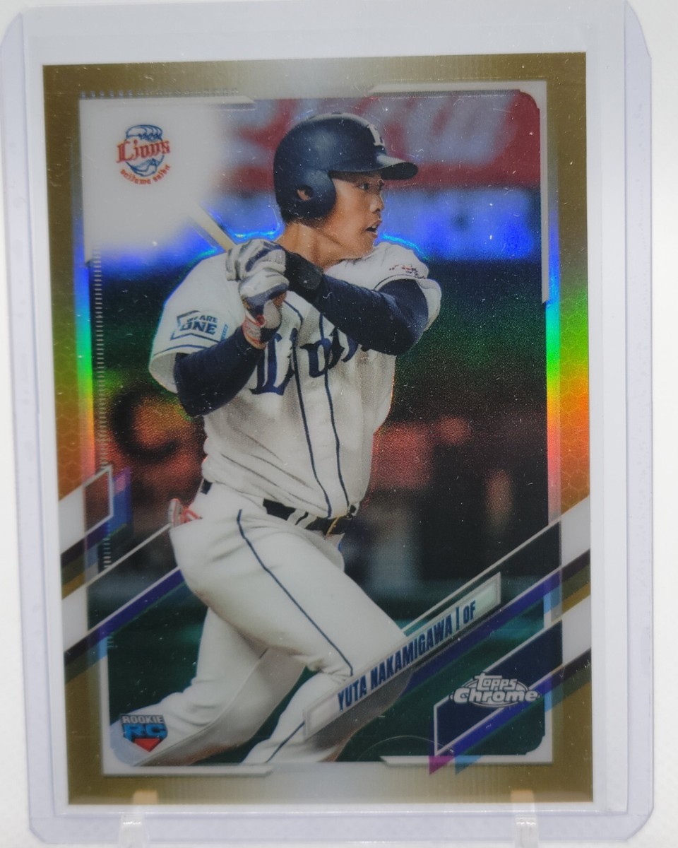 T-岡田 Topps Chrome NPB Orange 25枚限定 2021 Topps Chrome NPB #55 Ren Satoh Orange Refractor /25 RC