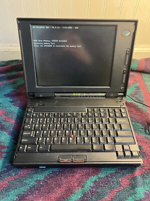 IBM ThinkPad 365ED Type 2625 Laptop Windows 98 AS IS | eBay