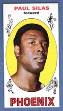 1969 - 70 Topps # 61 Paul Silas Phoenix Suns Rookie Card. rookie card picture