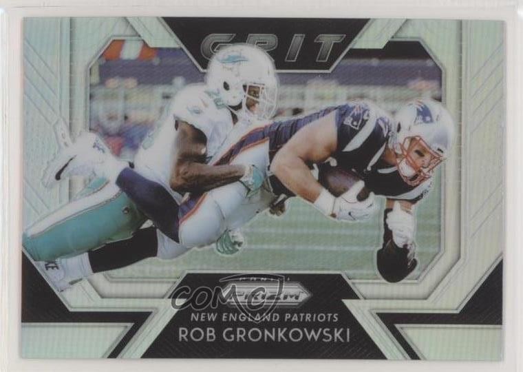 2018 Panini Prizm Grit Rob Gronkowski #G-6 eq1