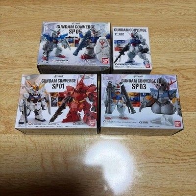 GUNDAM CONERGE SP01, 03, 05 set + bonus (Need repair item)