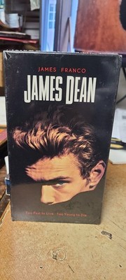 JAMES DEAN VHS James Franco New Sealed 2002 Has Watermark