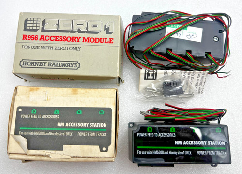 Módulo de accesorios Hornby Zero 1 R956 + estación de accesorios H&M para Zero 1 - (3443) | Condition: Used