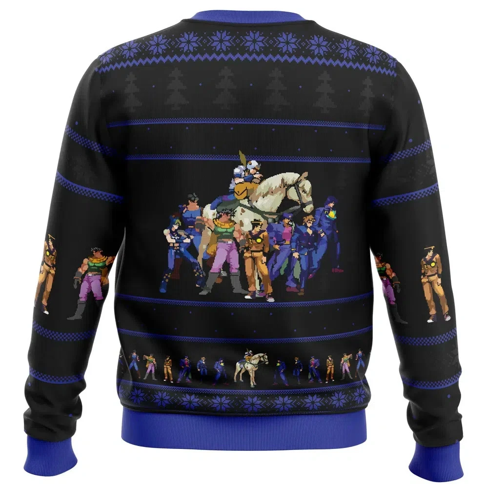 Jojo’s Bizarre Adventure Generations Ugly Christmas Sweater