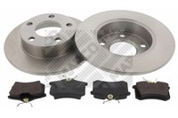 Bremsensatz Hinten FüR Audi A4 B5 S4 B5 VW Passat B5 B5.5 1995-2005