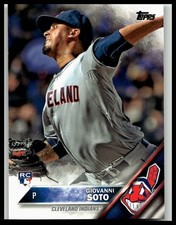 2016 Topps #692 Giovanni Soto Cleveland Indians