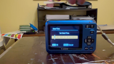Canon PowerShot A495 10.0MP Digital Camera - Blue for sale online