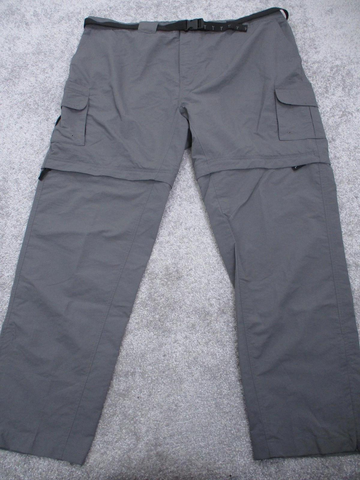 Magellan Outdoors Pants Mens 3XL Gray Fish Gear Back Country Convertible Cargo