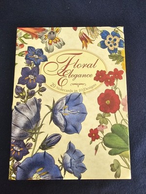 Floral Elegance Notecards 20 Ct 10 Designs By Pepper Pot