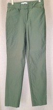 Nine West Women’s Slim Ankle Dress Pants Stretch Career Office Green Size 4