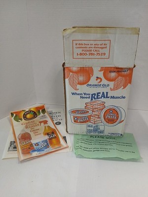 Orange Glo Power Paste Kit New Open Box