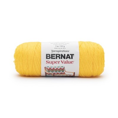 Bernat Super Value Solid Yarn - Sunshine - 164053-53809